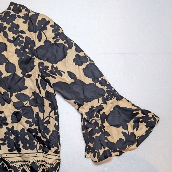 Chloe 100% Silk Floral Print Blouse - Picture 7 of 14